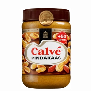 Calve Pindakaas 600 gram plus 50 gram extra