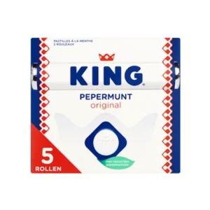 KING Pepermunt original - 5 rollen pepermunt