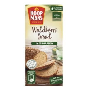 Een pak Koopmans Waldkorn Brood - Een Broodmix om zelf thuis af te bakken - 450 gram.