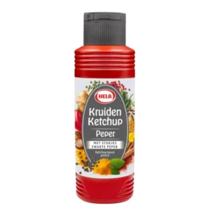 Hela Kruiden Ketchup Peper - 300ml