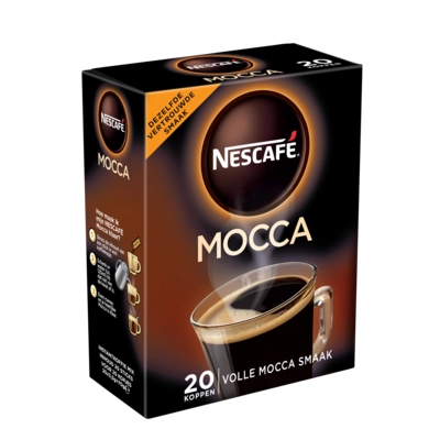 Nescafé oploskoffie Mocca 20 zakjes a 3,5 gram