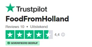 Reviews op TrustPilot - FoodFromHolland.eu