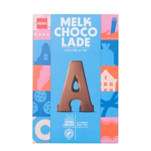 Een HEMA Chocoladeletter Melk. Inhoud 140 gram